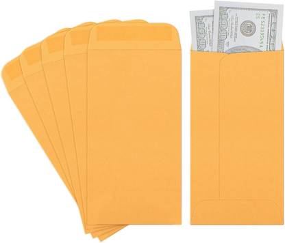 NSSP Brown Kraft Courier Envelope 12x10 inch | 100 GSM | Office Document Cover Envelopes