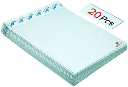 TULMAN A4 Size Polynet Clothline Envelope Cover, Business Catalogue Cloth Lined Courier Envelopes