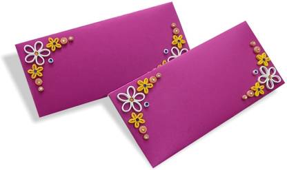 ADCOM Envelopes Shagun Lifafa for Gift Money on Wedding, Birthday & Any Other Occasion Envelopes