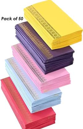 Fashion collectionn Pack Of 50 Envelope 50 Envelopes