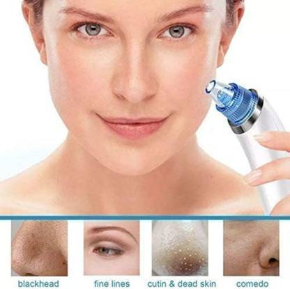 NPJ Creations Derma Suction Vacuum Skin Cleanser Cordless Epilator