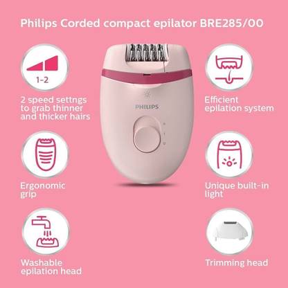 PHILIPS BRE285 Corded Epilator