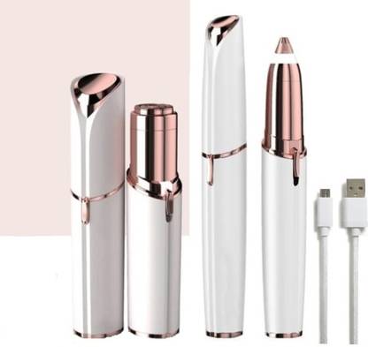 UNIKORN Portable Combo Set Of Eyebrows And Facial Trimmer (Pack Of 2) Cordless Epilator