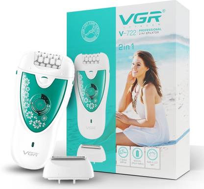 VGR V-722 Professional 2in1 Cordless Epilator