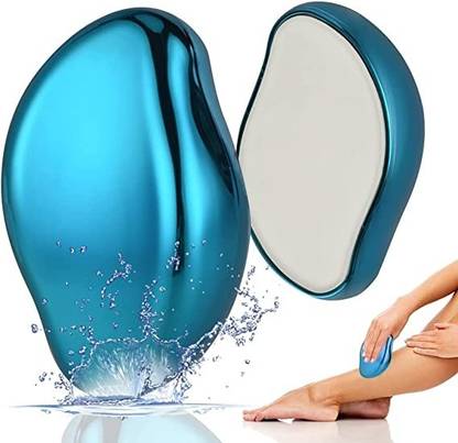 Aimtex Magic Crystal Hair Eraser, Painless Hair Removal Tool (Blue) Cordless Epilator