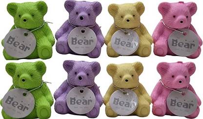 Sloies Birthday Return Gift for Kids | Teddy Bear Eraser with Sharpener Non-Toxic Eraser