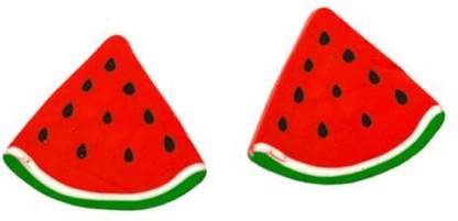 RUPALTTOYSBABA Watermelon Shaped Erasers for Kids Non-Toxic Eraser