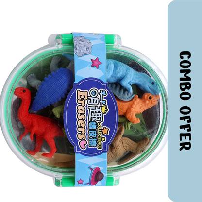 Extraposh NEW 3D DRAGON ERAZER FOR KIDS BEST ERASERS IN MULTICOLOUR Eraser