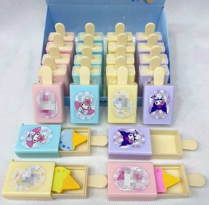 triple paper Magic Eraser for Kids Magic Box Shaped Rubber Easy to Clean Non-Toxic Non-Toxic Eraser