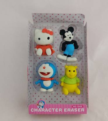 Hot shopper Cartoon character eraser Eraser