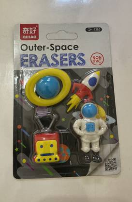 Smile world Designer Erasers Eraser