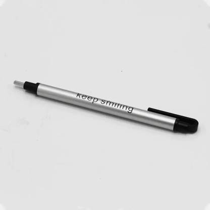 HARDSOSH'S COUTURE 2.3MM Zero Mechanical Eraser Refillable Pen Shape Rubber Press Type Drawing Eraser