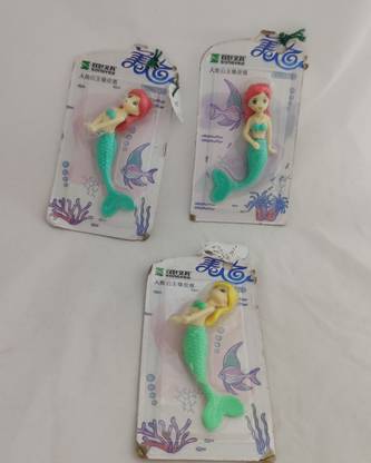 Hot shopper Mermaid eraser Eraser