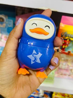 Hugsncuddles Penguin Eraser and Shapner Non-Toxic Eraser
