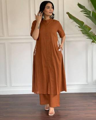 Chandra Fab Women Kurti Palazzo Set