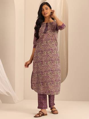 LIBAS Women Kurta Pant Set