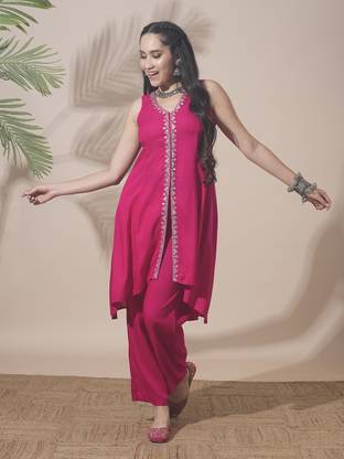 Globus Women Kurta Pant Set