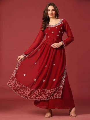 Poshak Hub Women Kurta Sharara Set