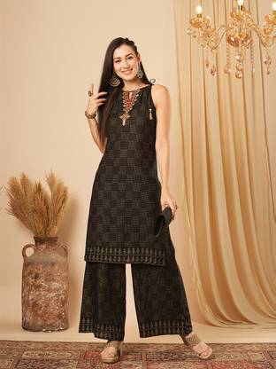 Globus Women Kurta Pant Set