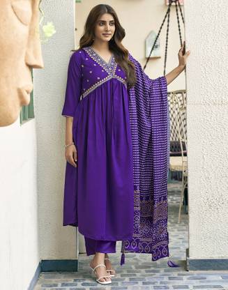 Samah Women Kurta Pant Dupatta Set