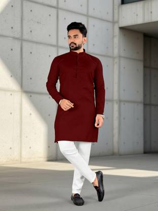 ETHNICBLISS Men Kurta and Pyjama Set