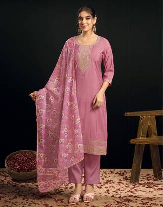 Skylee Women Kurta Pant Dupatta Set