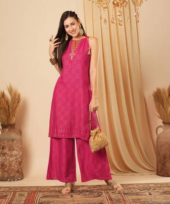 Globus Women Kurta Pant Set
