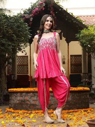Stylum Women Kurti Dhoti Pant Set