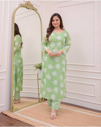 Dholiwal Fashion Women Kurti Pant Set