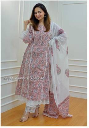 RAJWANIYA Women Kurta Pant Dupatta Set