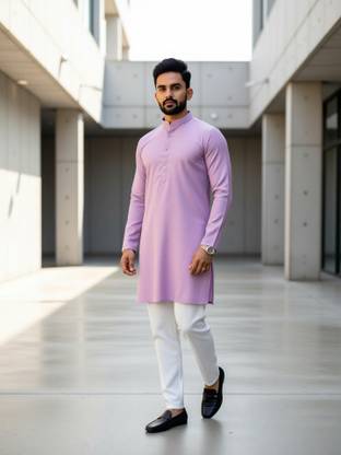 ETHNICBLISS Men Kurta and Pyjama Set