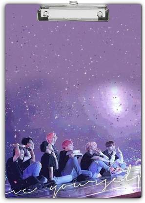 INTERIOR 2 YOU " BTS Design "Exampad/Clipboard for kids, students, office use etc_077