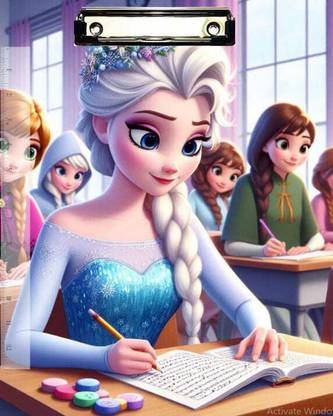 Asha Enterprises princess clipboard