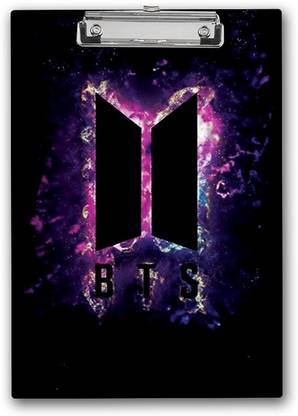 GUNGUN "Aesthetic BTS Army Logo" Exam Board | Printed Design Exam Board