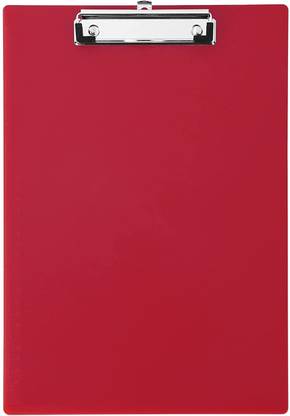 FRKB Maroon Acrylic Clipboard Exam Pad Writing Pad for School and Office Use 1pc