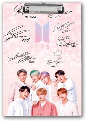 Crative Design United "BTS Army Signs" Exam Board | Printed Design Exam Board
