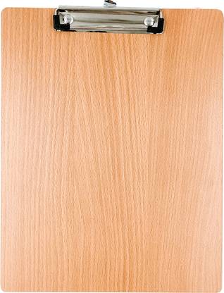 Eduway Exam Board/Wooden Writing/Clipboard Lightweight Exampad (Size- 9.5x13.5 inches)