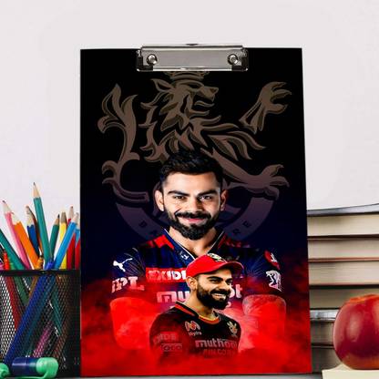 ASM King Kohli Digital reprint examination pad school collage Size 14x10 inch