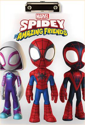 PR DESIGN SOLUTION Spider-Man Digital Reprint Clip Board Exam Pad (14x9.5 Inches) Premium Quality