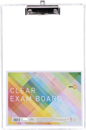 Youva Transparent Exam Board for students/artists-Fullscape-24 cm x 36 cm