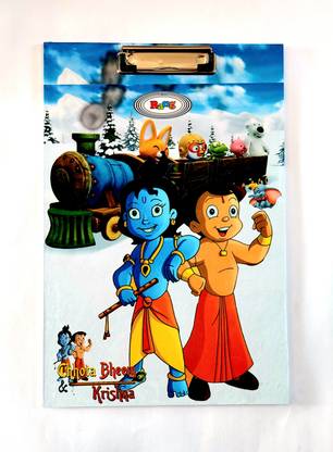 Octo KRISHNA AND CHOTA BHEEM DESIGN EXAMINATION PAD