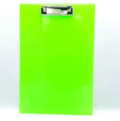 Gold Leaf Transparent Unbreakable Premium Quality Plastic Exam Pad For Students