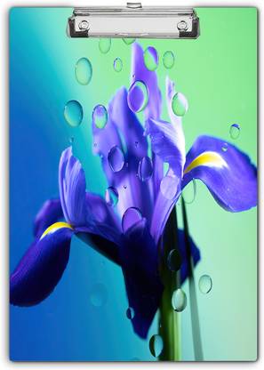 All Your Design " Beautiful Flowers "Exampad/Clipboard for kids, students, office use etc_080