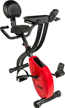 AVON Fitx , X Bike with Working Desk, With Pulse Check & Computer Desk. Indoor Cycles Exercise Bike