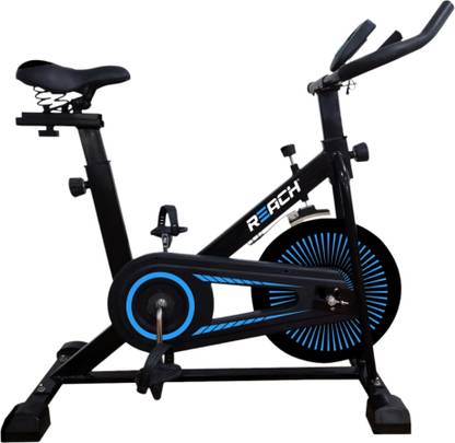 ELEV8 E8 Apollo Spin Bike | 6.5 Kg Flywheel | Max User Weight 110 kg Upright Stationary Exercise Bike