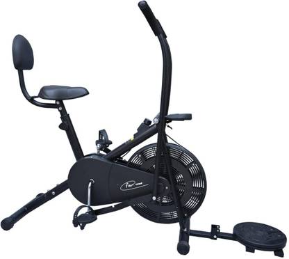 Firstchoice FC-110 BST Air Bike Exercise Cycle with Moving Handles, Back Support & Twister Upright Stationary Exercise Bike