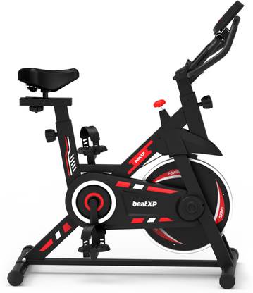 beatXP Windclaw Spin |4kg Flywheel| Cycle for Home Gym Workout Upright Stationary Exercise Bike