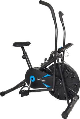 cosco fitness Dual action Air Bike with Movable Handle Bar for optimal cardio workout Spinner Exercise Bike