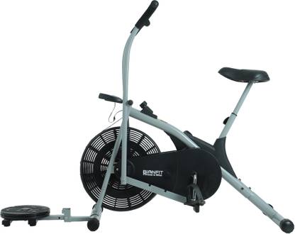 BIONFIT | Air Bike Exercise Cycle For Home Gym Curved Moving Exercise Cycle with Twister Dual-Action Stationary Exercise Bike
