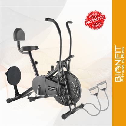 BIONFIT Pro Moving Handle Gym Cycle | Air for Home with Twister & Back Support Indoor Cycles Exercise Bike